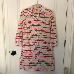 Vintage summer shirt dress